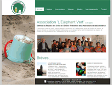 Tablet Screenshot of elephantvert.com